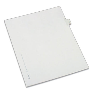 Avery® Preprinted Legal Exhibit Side Tab Index Dividers, Allstate Style, 10-tab, 19, 11 X 8.5, White, 25-pack freeshipping - TVN Wholesale
